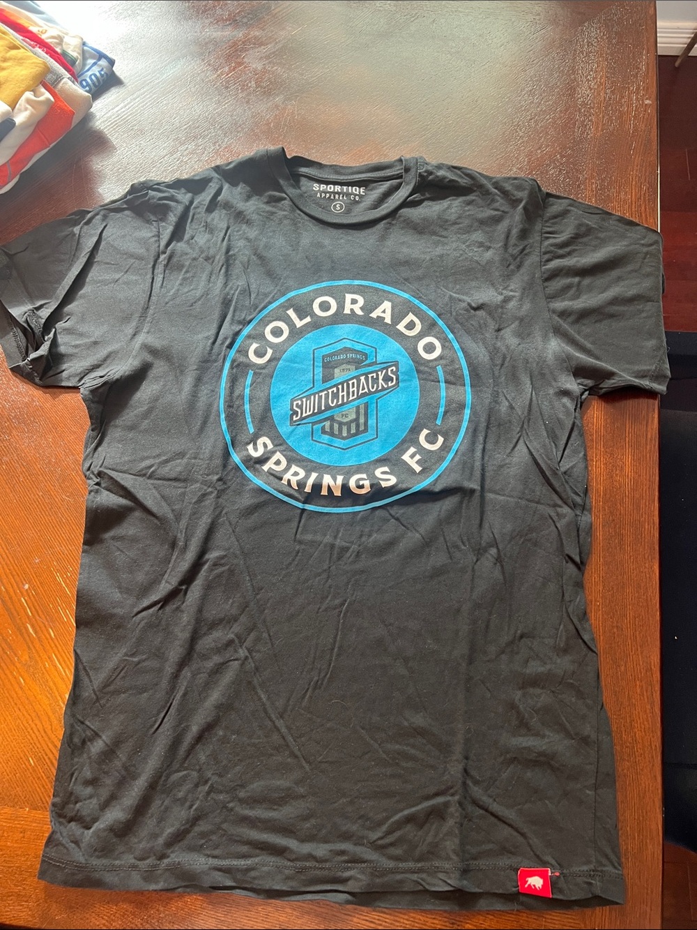 Colorado Springs FC Switchbacks Black Graphic T-Shirt